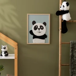 ATMOSPHERA Toile imprimée encadrée Panda "Andy" Clearance