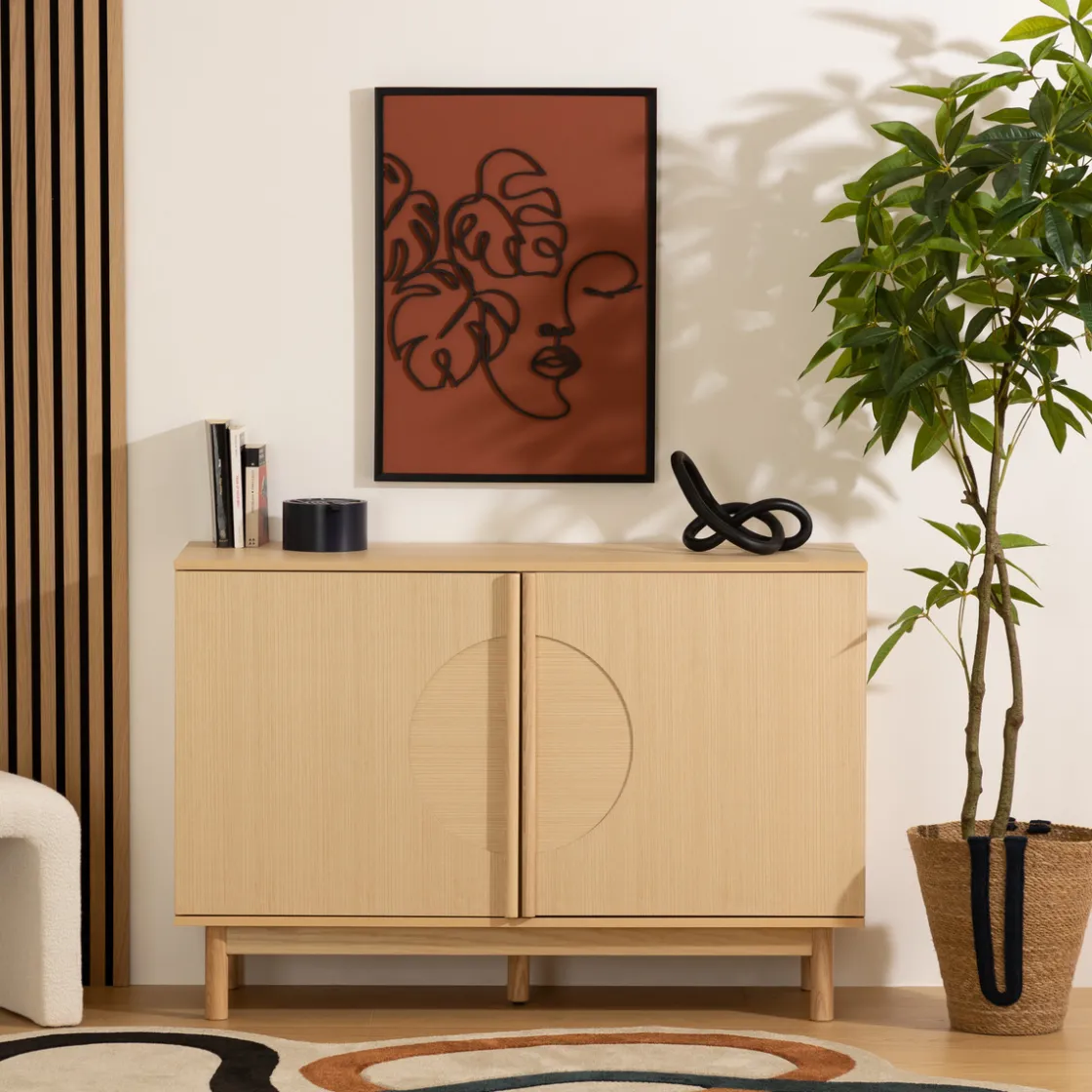ATMOSPHERA Toile imprimée "Julie" Sale