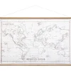 ATMOSPHERA Toile "Mapmonde" Outlet