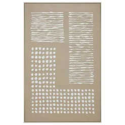 ATMOSPHERA Toile peinte encadrée "Farhan" Outlet