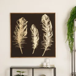ATMOSPHERA Toile peinte "Plume" Outlet