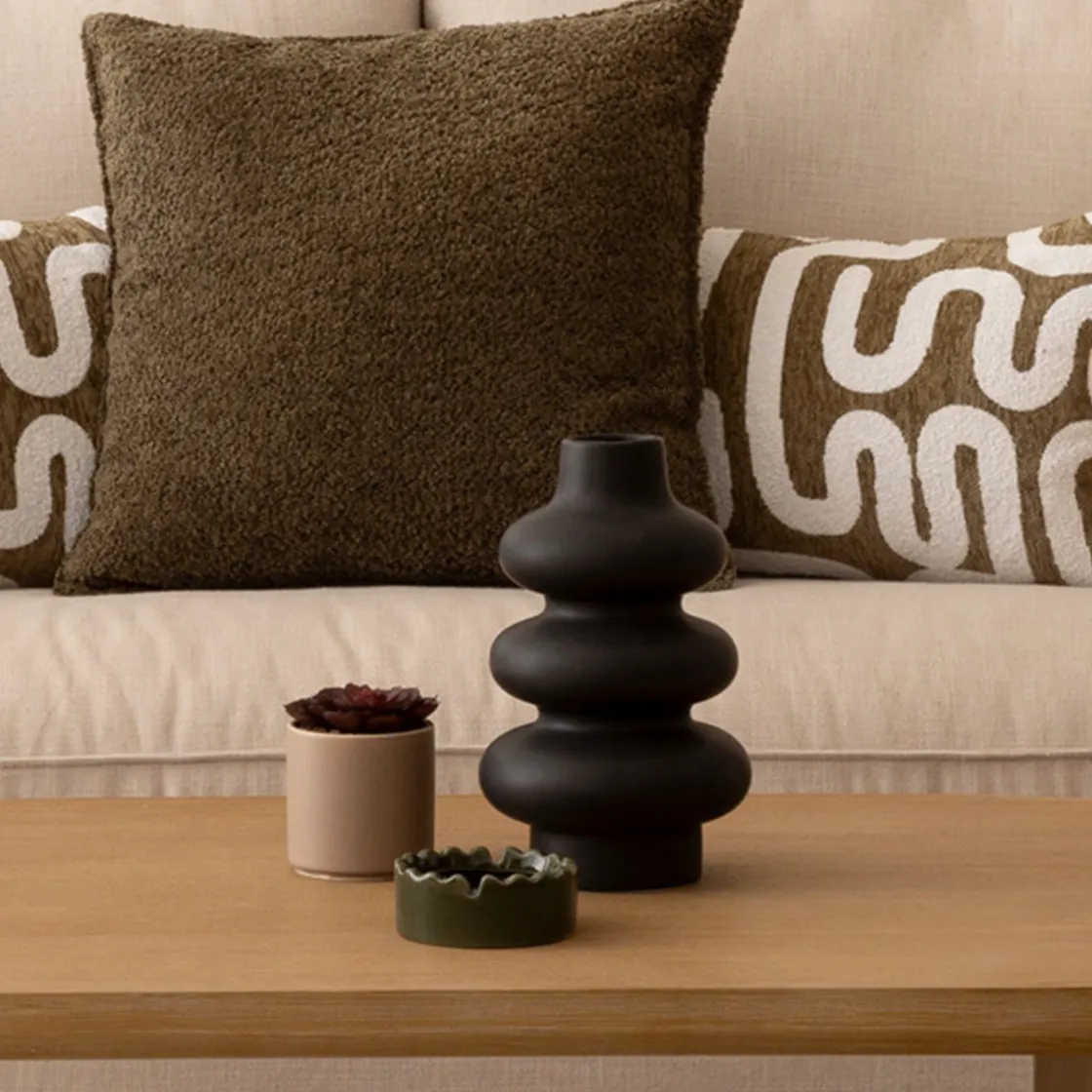 ATMOSPHERA Vase céramique "Clothilde" Clearance