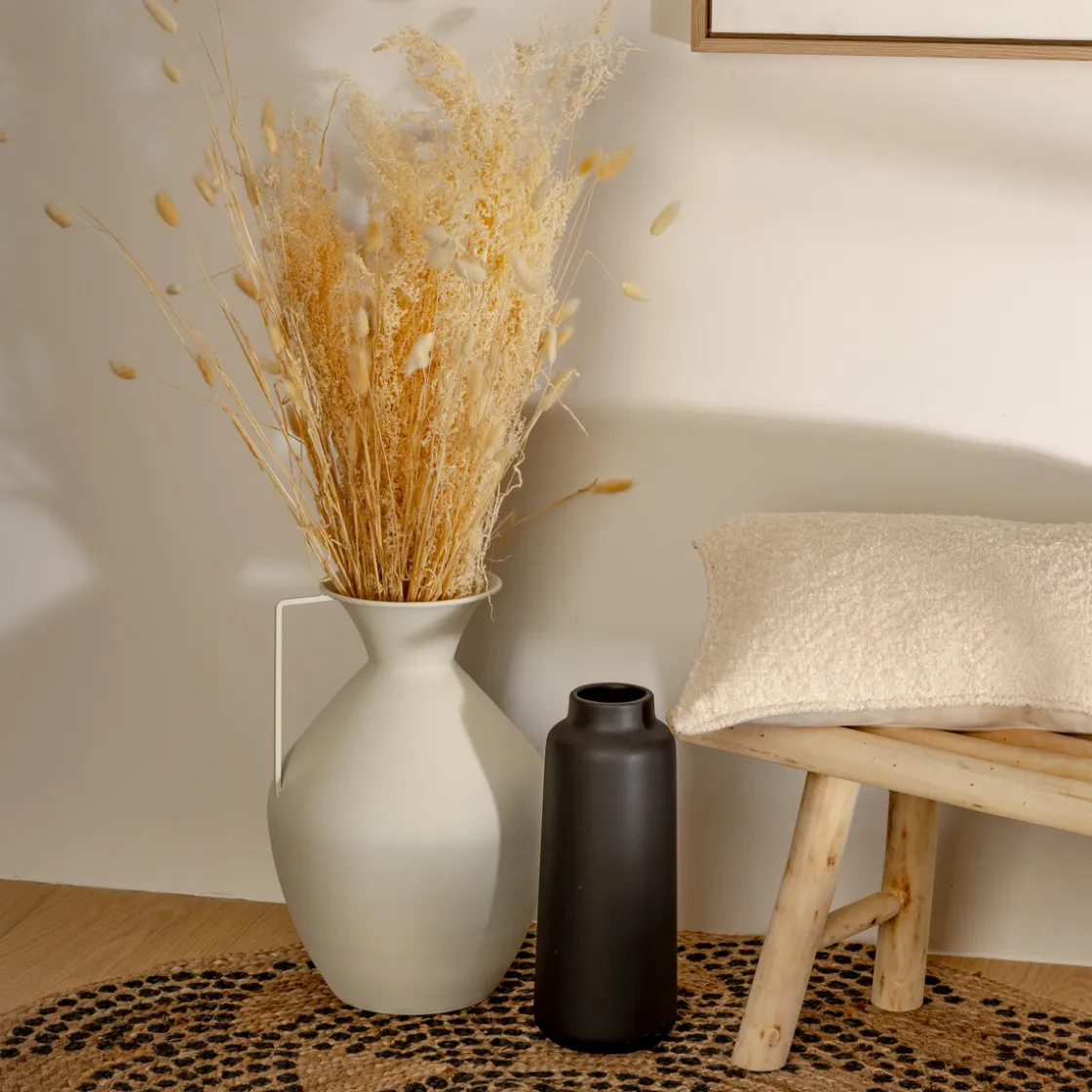 ATMOSPHERA Vase métal "Sylvain" Clearance