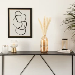ATMOSPHERA Vase plat "Line", verre Outlet