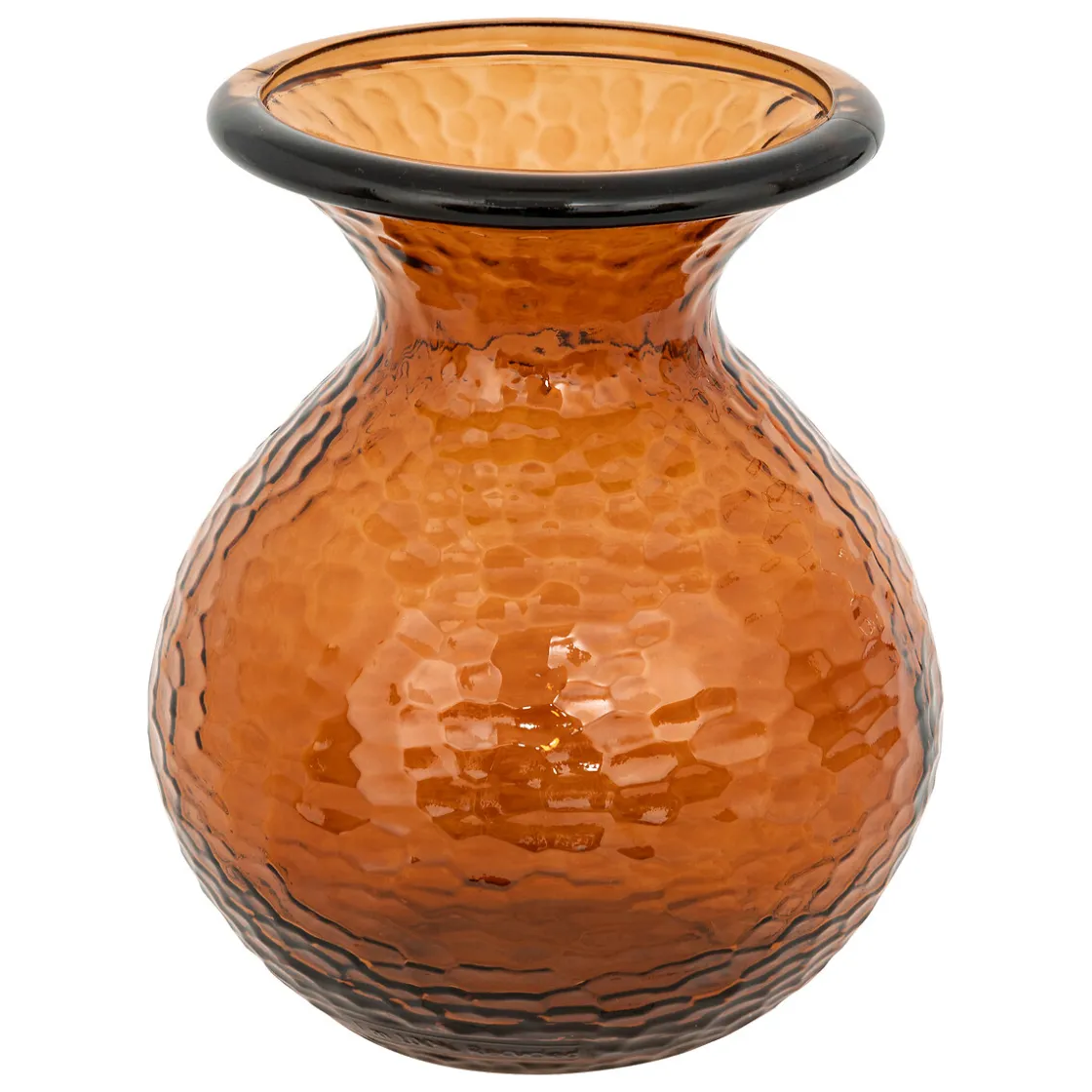 ATMOSPHERA Vase verre martelé "Alric" New