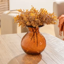 ATMOSPHERA Vase verre martelé "Alric" New